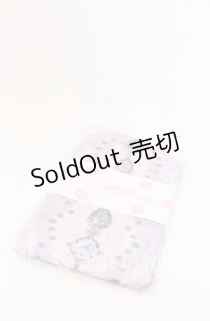 画像: Angelic Pretty / Dreamy Jewelタイツ  ラベンダー O-25-08-31-059-AP-ZA-OW-ZT487-F003