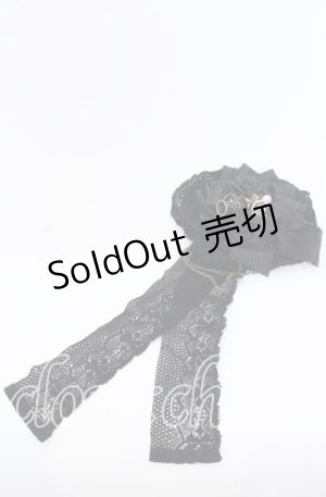 画像: Hoshibako Works / 晩課のドレス コサージュ  クロ O-25-08-31-060-LO-AC-OW-OS