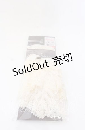 画像: Kurumi Collaboration / CLK*レースグローブ  クリーム O-25-08-31-063-LO-ZA-OW-ZT487-F003