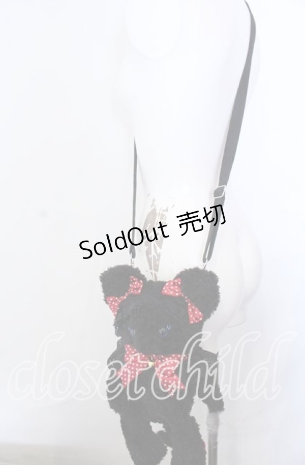 画像2: BABY,THE STARS SHINE BRIGHT / ねこくみゃポシェット  クロ O-25-08-31-086-BA-BG-OW-OS (2)