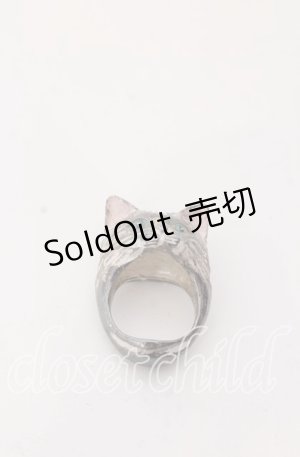 画像: MILK / ベイビーキャットコレクションリング 約10号 シルバー×エメラルドアイ O-25-08-31-096-ML-AC-IG-OS