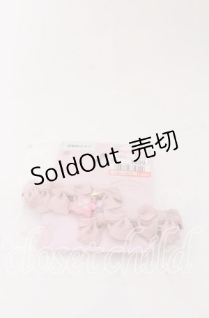 画像: m petit by misako / TT*AM*マイメロ2Pクリップ  ピンク O-25-08-31-098-LO-AC-OW-ZT488-F006