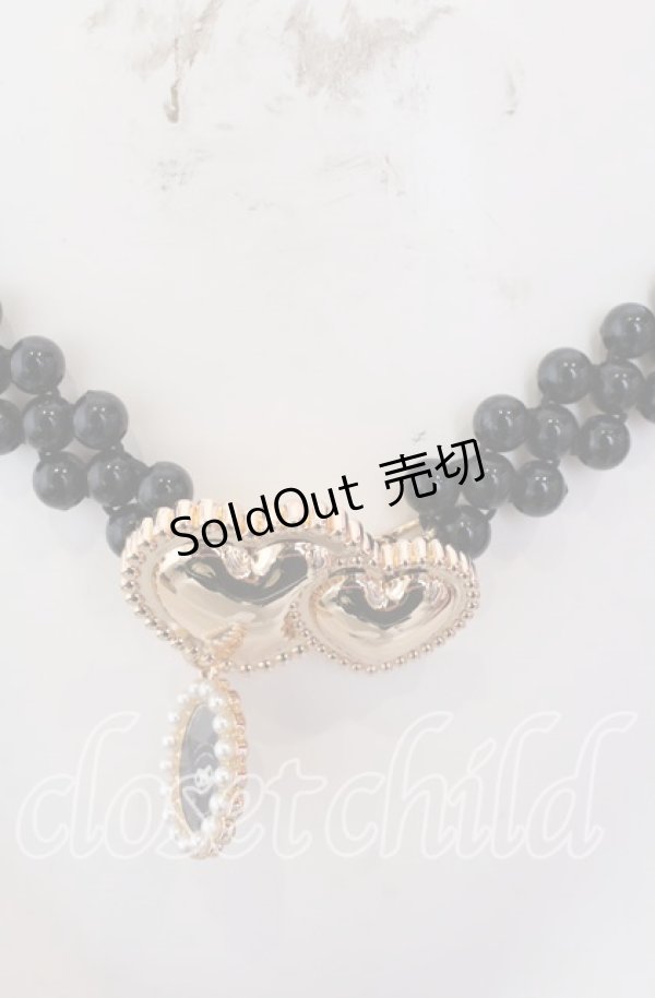 画像1: m petit by misako / サンリオキャラクターズコラボ クロミ パールベルト  クロ O-25-08-31-024-LO-ZA-OW-ZT486-F002 (1)