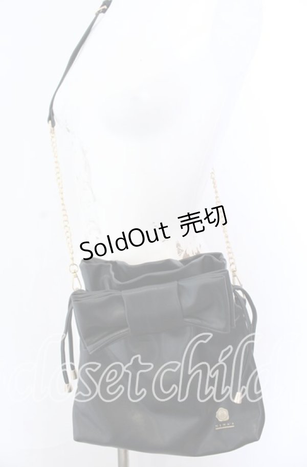 画像2: m petit by misako / NINA'S バッグ  クロ O-25-08-31-026-LO-BG-OW-ZT274 (2)