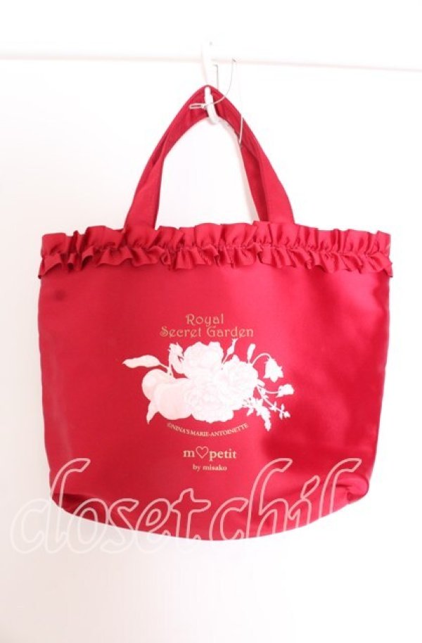 画像1: m petit by misako / NINA’Sコラボ ミニトートバック  アカ O-25-08-31-027-LO-BG-OW-ZT511 (1)