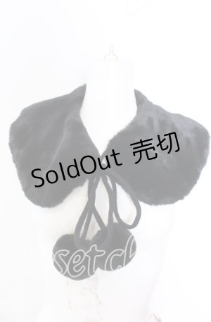 画像: m petit by misako / ファーティペット  クロ O-25-08-31-033-LO-ZA-OW-OS