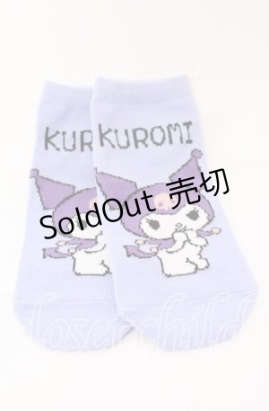 画像: 【SALE】サンリオ / ソックス+巾着セット ソックス単品  ブルー O-25-09-01-019-EL-ZA-IG-ZT485-F001