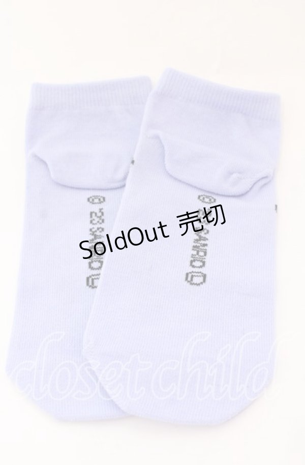 画像2: 【SALE】サンリオ / ソックス+巾着セット ソックス単品  ブルー O-25-09-01-019-EL-ZA-IG-ZT485-F001 (2)