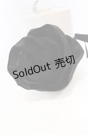 画像: INGEBORG / フラワーモチーフチョーカー  クロ O-25-09-01-030-LO-AC-OW-ZT485-F003