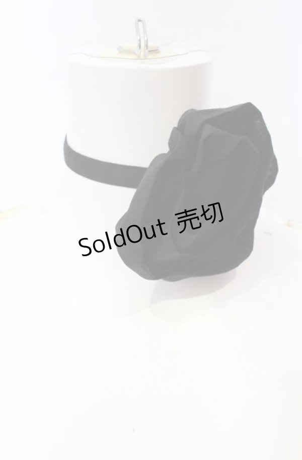 画像2: INGEBORG / フラワーモチーフチョーカー  クロ O-25-09-01-030-LO-AC-OW-ZT485-F003 (2)