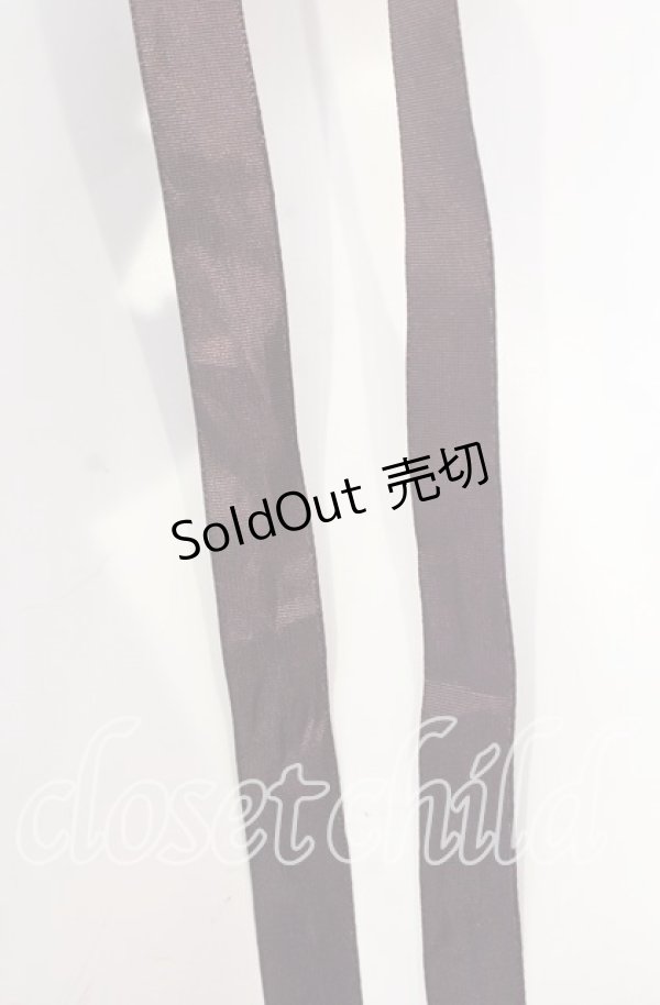 画像4: 【SALE】INGEBORG / カメリア＆ローズリボンネックレス  ワイン O-25-09-01-033-LO-AC-OW-ZT485-F003 (4)