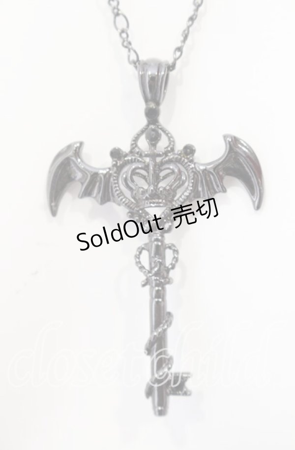 画像1: Ozz On / クロスネックレス  ガンメタ O-25-09-01-035-OO-AC-IG-OS (1)