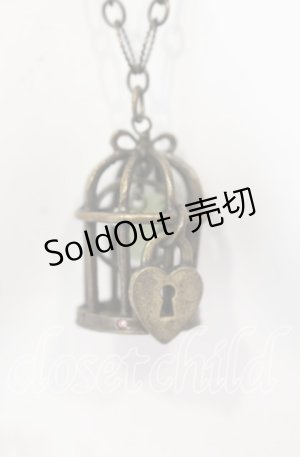 画像: MILK / バードケージネックレス  アンティークゴールド O-25-09-01-037-ML-AC-IG-OS