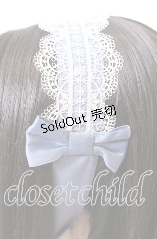 画像2: 【SALE】Chalmiere / シュエットヘッドドレス  サックス O-25-09-03-031-LO-ZA-OW-ZT488-F006 (2)