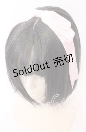 画像: Amavel / ぱっちんリボンカチューシャ  ピンク O-25-09-03-035-CA-AC-IG-ZT488-F006