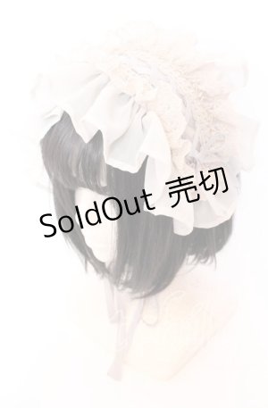 画像: abilletage / ヴィクトリアンヘッドドレス  アイボリー O-25-09-03-038-GO-AC-OW-OS