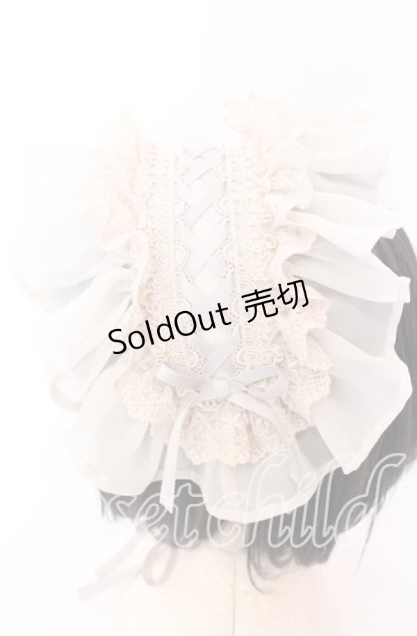 画像2: abilletage / ヴィクトリアンヘッドドレス  アイボリー O-25-09-03-038-GO-AC-OW-OS (2)