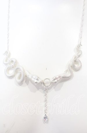 画像: axes femme POETIQUE / スネークネックレス  シロ O-25-09-03-046-AX-AC-OW-OS