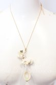 画像2: トキメキ帝国の桃色ガブリエル / ユニコーンスプーンネックレス  アイボリー O-25-09-03-047-LO-AC-OW-OS (2)