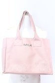 画像1: MILK / トートバッグ  ピンク O-25-09-03-007-ML-BG-OW-OS (1)