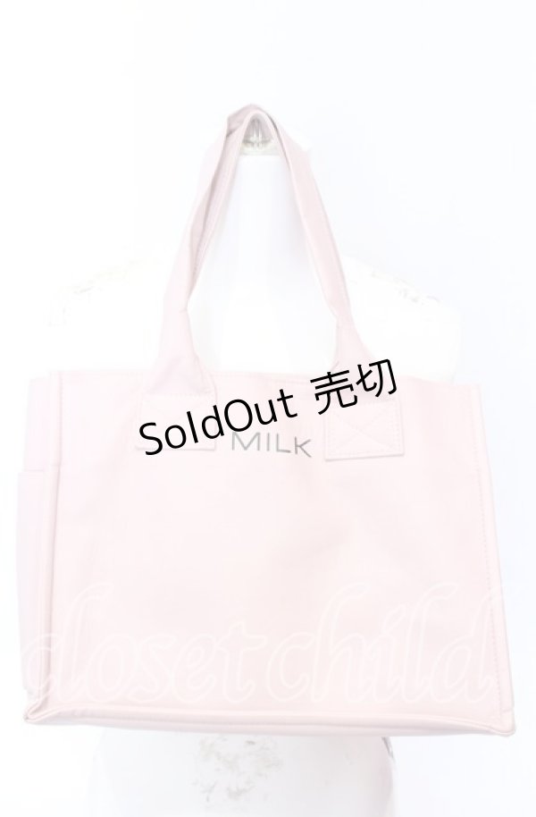 画像1: MILK / トートバッグ  ピンク O-25-09-03-007-ML-BG-OW-OS (1)