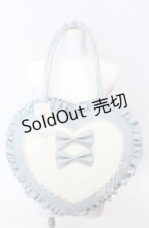 画像: axes femme kawaii / 推し活ハートバッグ  サックス O-25-09-03-009-AX-BG-OW-OS