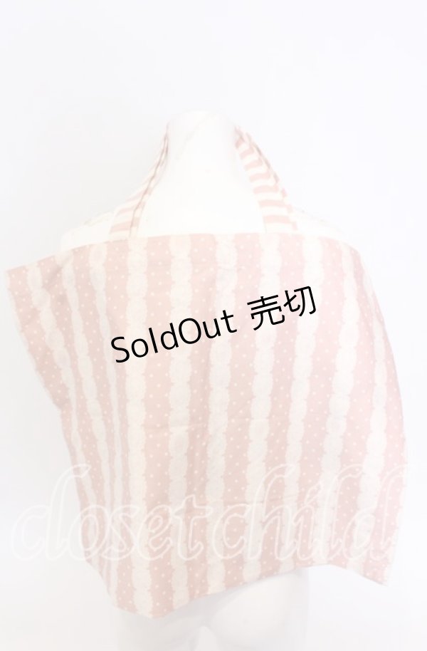 画像2: 【SALE】Innocent World / スイーツテディベアショップバッグ  ピンク O-25-09-03-015-IW-BG-OW-ZT501 (2)