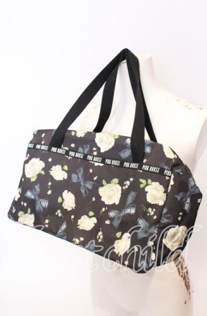 画像: PINK HOUSE / 2018 Black Boston Bag  クロ O-25-09-03-017-LO-BG-OW-OS