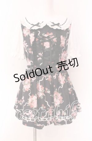 画像: Jamieエーエヌケー / ゴシックローズのセットアップ  クロ O-25-09-04-001-LO-OP-IG-OS