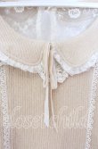 画像2: LIZ LISA / レース切り替えニットワンピース  ベージュ O-25-09-04-030-LO-OP-OW-OS (2)