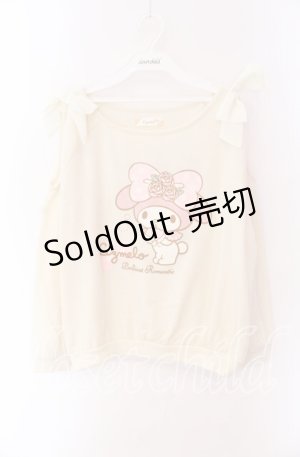 画像: Lizmelo / ショルダーリボンニットソー L アイボリー O-25-09-04-039-LO-TO-OW-OS