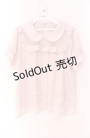 画像: 【SALE】Ank Rouge / プチバラタックプルブラウス M ピンク O-25-09-04-043-CA-BL-OW-ZT055