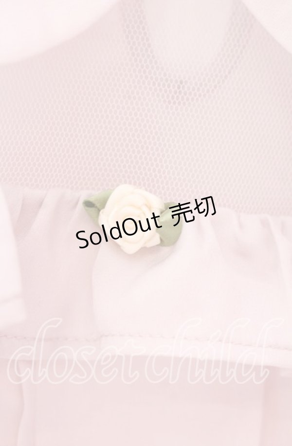 画像2: 【SALE】Ank Rouge / プチバラタックプルブラウス M ピンク O-25-09-04-043-CA-BL-OW-ZT055 (2)