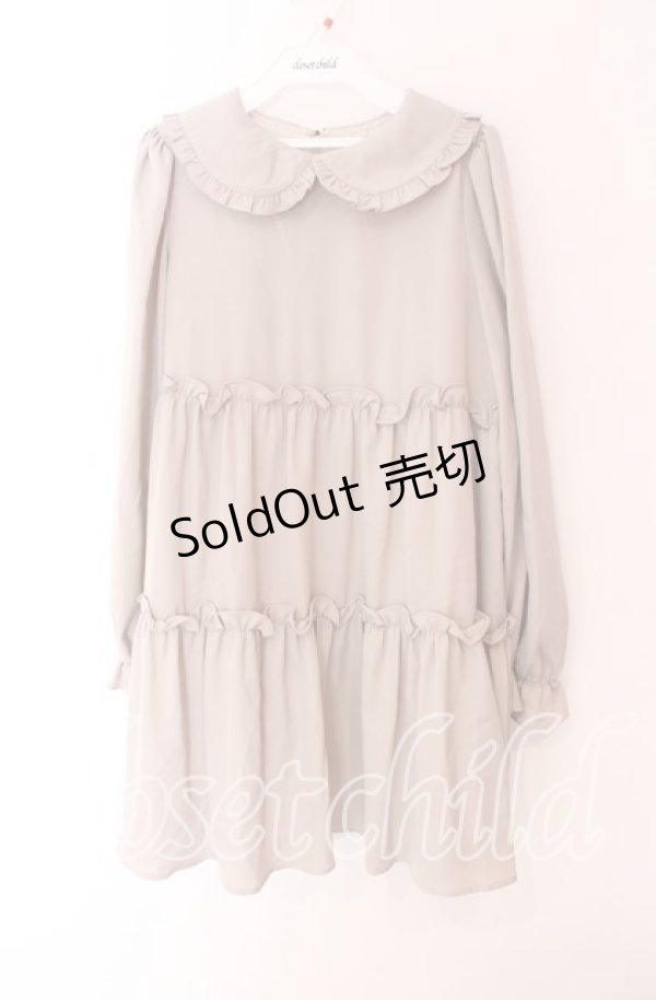 画像1: Ank Rouge / 丸襟Aラインワンピース M ベージュ O-25-09-04-051-CA-OP-OW-ZY (1)