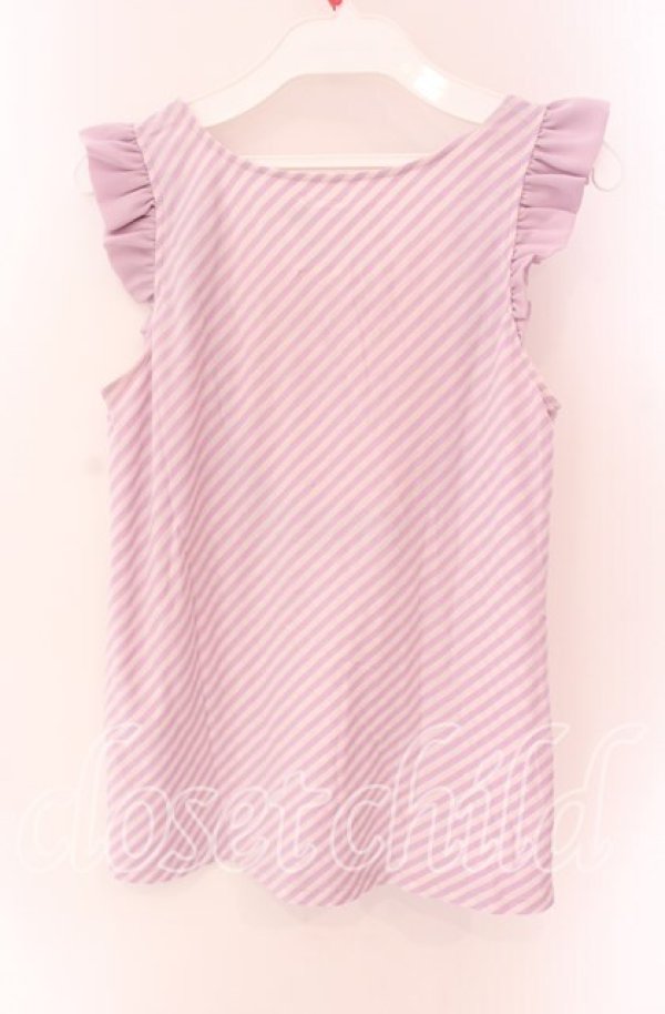 画像2: MILK / Cupcakeトップス  ラベンダー×ピンク O-25-09-04-057-ML-TO-IG-ZT082 (2)