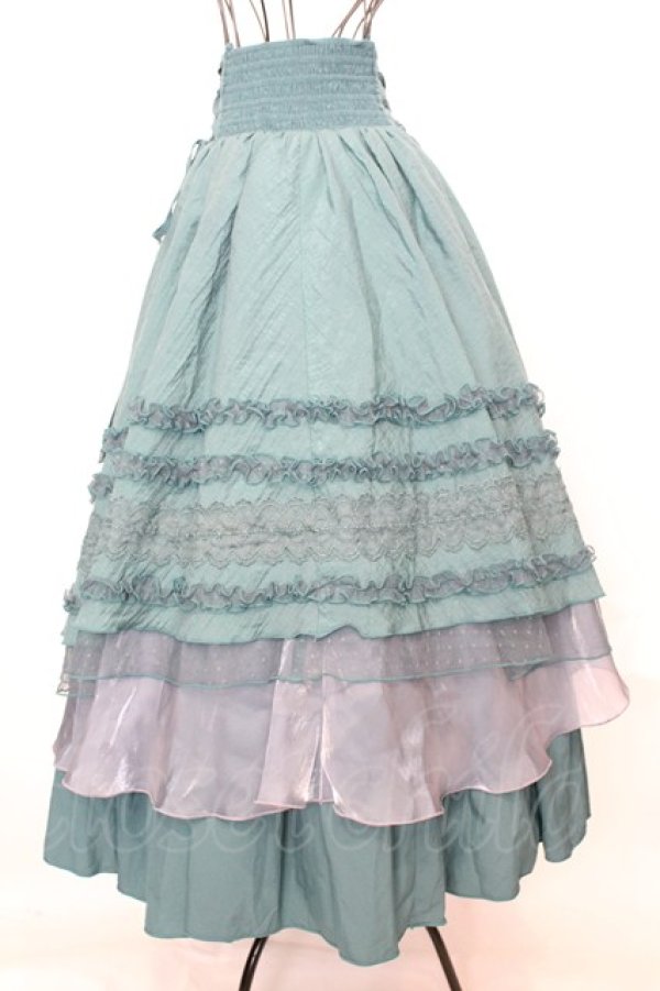 画像2: Hoshibako Works / サマーウィッチ スカート  グリーン系 O-25-09-04-1033-LO-SK-OW-OS (2)