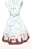 画像3: Amavel / Nounours Chocolatoryスカート F ミントグリーン O-25-09-04-1038-CA-SK-OW-OS (3)
