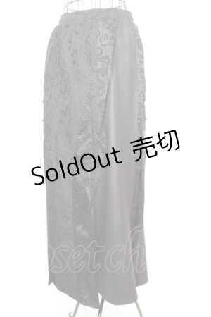画像: Qutie Frash / スリットスカート  ブラック O-25-09-04-1006-QU-SK-OW-OS