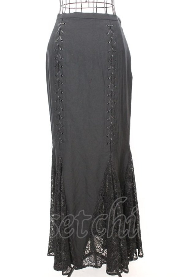 alice auaa Sleeps in waterコルセットとスカートセット黒 au60-06sk02-01/unisex:Cotton | alice auaa WEB SHOP