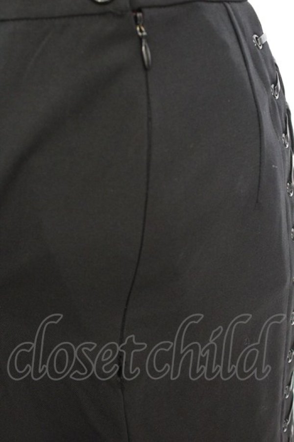 画像3: alice auaa / レース切替アイレットスカート  ブラック O-25-09-04-1008-AA-SK-IG-OS (3)