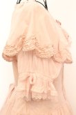 画像4: PINK HOUSE / フロッキードットチュール使いワンピース  ピンク O-25-09-04-1023-LO-OP-OW-OS (4)