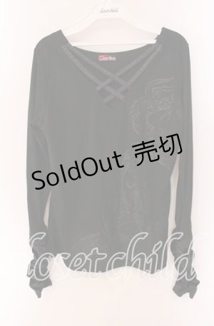 画像: Qutie Frash / 裏起毛クロスインナー  ブラック O-25-09-04-061-QU-TO-OW-OS