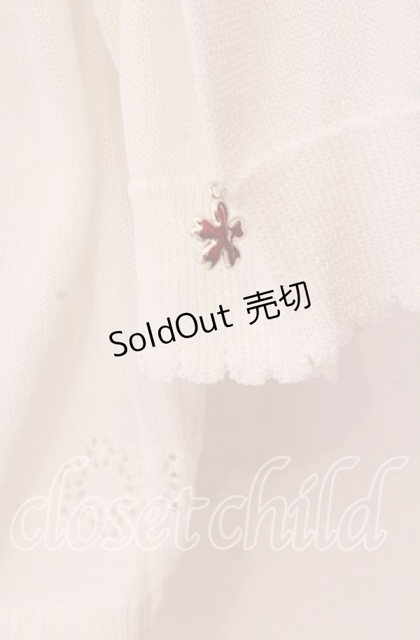 画像4: axes femme / カードキャプターさくら／カーディガン F シロ O-25-09-04-071-AX-TO-OW-OS (4)