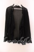 画像1: INGEBORG / レース配色トッパーボレロ 11 クロ O-25-09-04-085-LO-TO-IG-ZT021 (1)