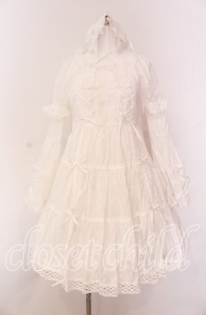 画像: BABY,THE STARS SHINE BRIGHT / はわせドールワンピース&ヘッドドレスセット  シロ O-25-09-04-007-BA-OP-IG-OS