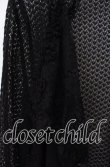 画像2: INGEBORG / レース配色トッパーボレロ 11 クロ O-25-09-04-085-LO-TO-IG-ZT021 (2)