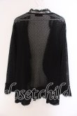 画像3: INGEBORG / レース配色トッパーボレロ 11 クロ O-25-09-04-085-LO-TO-IG-ZT021 (3)