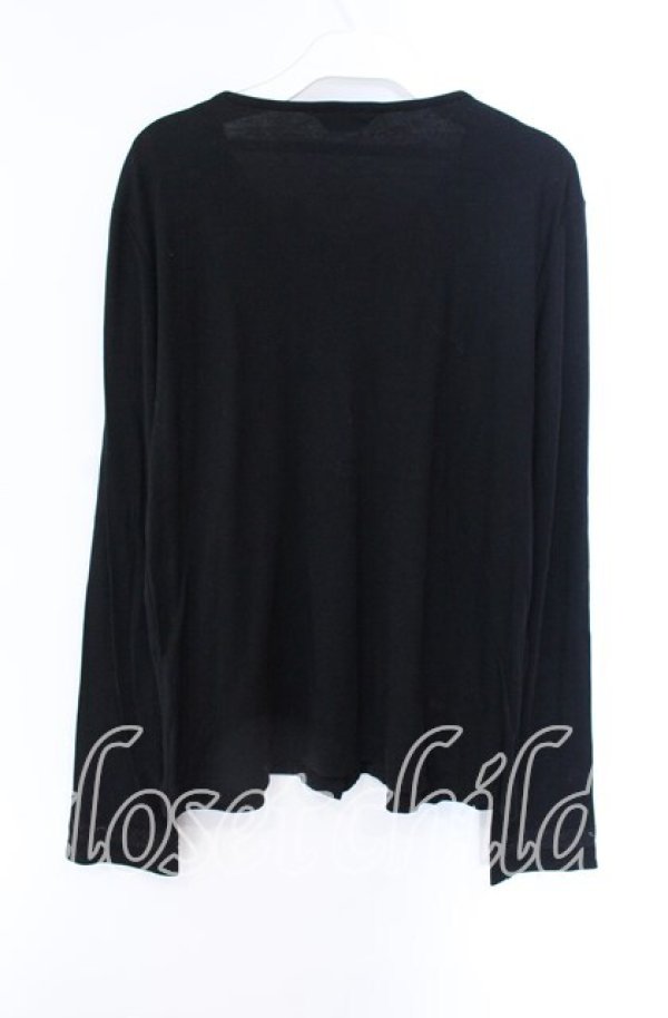 画像3: 【SALE】INGEBORG / レース配色カーディガン 11 クロ O-25-09-04-097-LO-TO-IG-ZT011 (3)