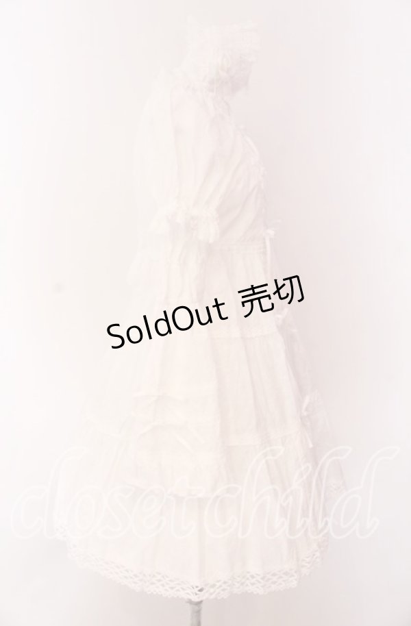 画像5: BABY,THE STARS SHINE BRIGHT / はわせドールワンピース&ヘッドドレスセット  シロ O-25-09-04-007-BA-OP-IG-OS (5)