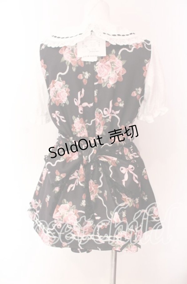 画像4: Jamieエーエヌケー / ゴシックローズのセットアップ  クロ O-25-09-04-001-LO-OP-IG-OS (4)